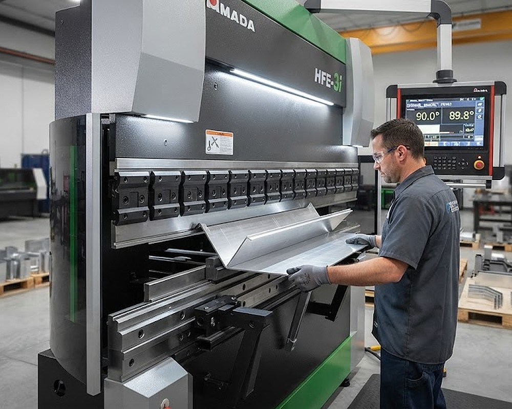 CNC bending service at J.K. Fabricaters