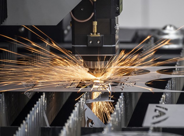 CNC fiber laser cutting at J.K. Fabricaters