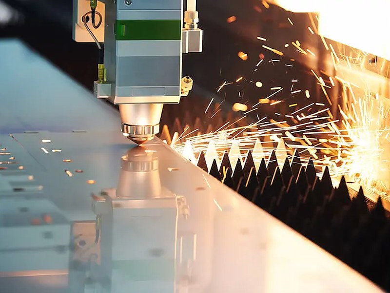 CNC laser cutting service at J.K. Fabricaters