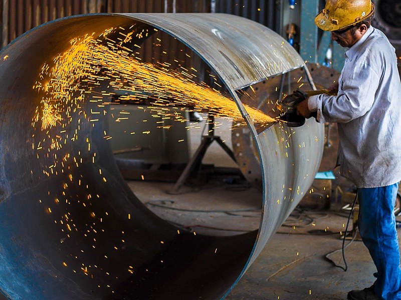 Custom fabrication job work at J.K. Fabricaters