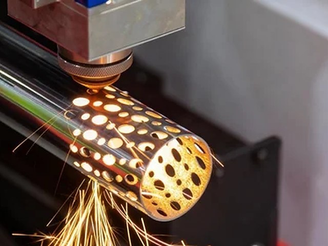 CNC pipe laser cutting decorative holes