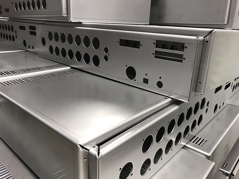 Stainless steel sheet CNC bending at J.K. Fabricaters